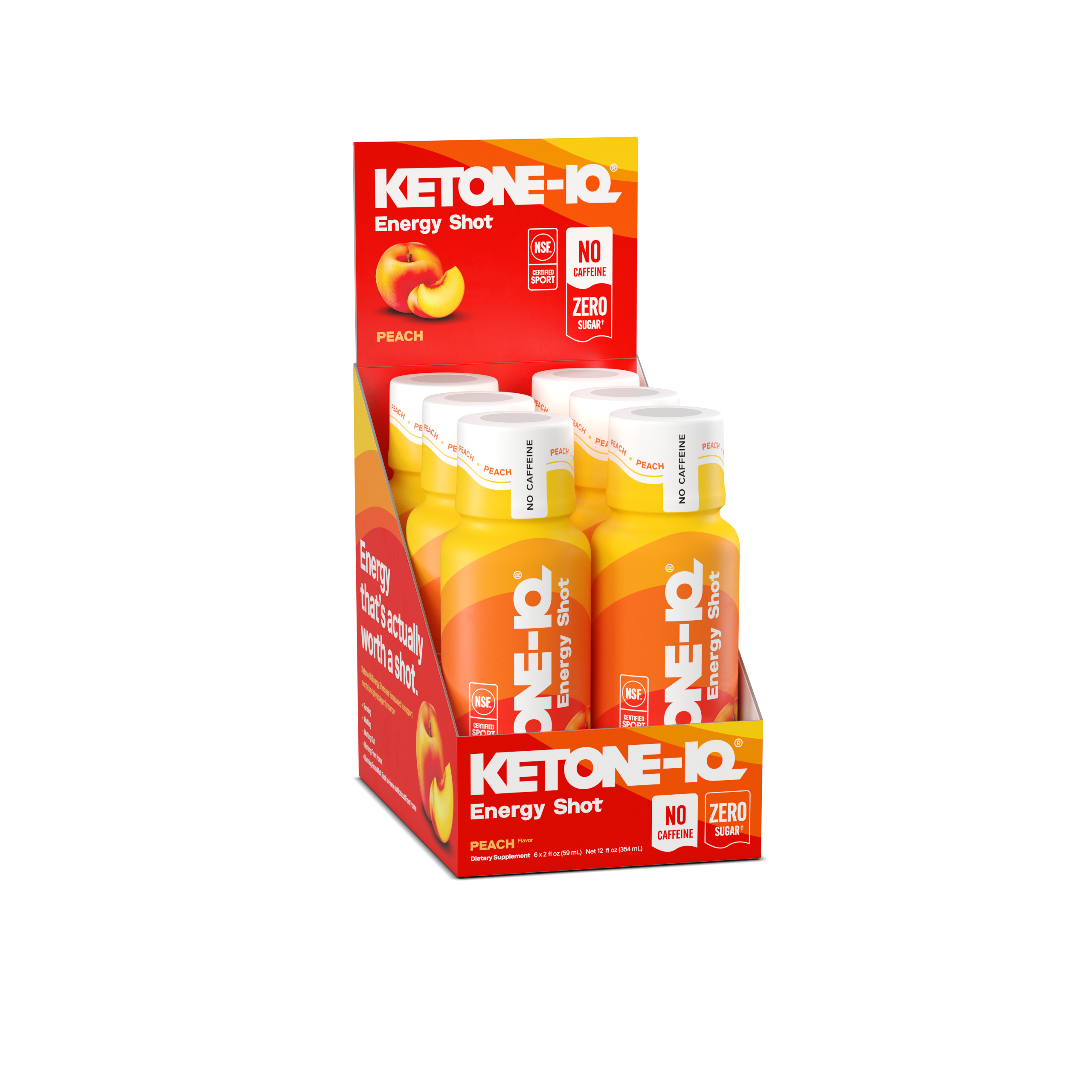 Ketone‑IQ no‑caffeine ketone energy shot at Friendly Cycle