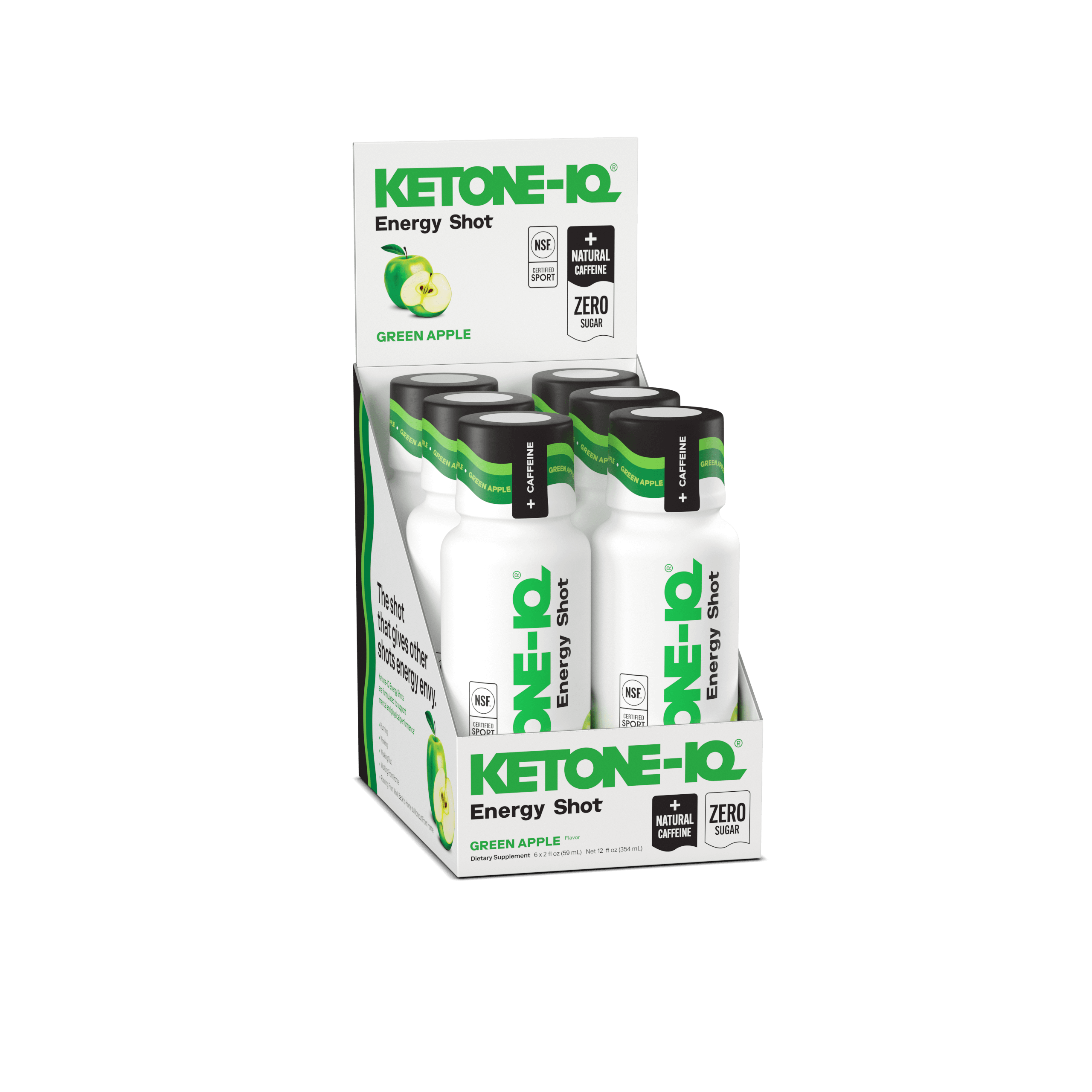 Ketone‑IQ 100 mg caffeine energy shot at Friendly Cycle