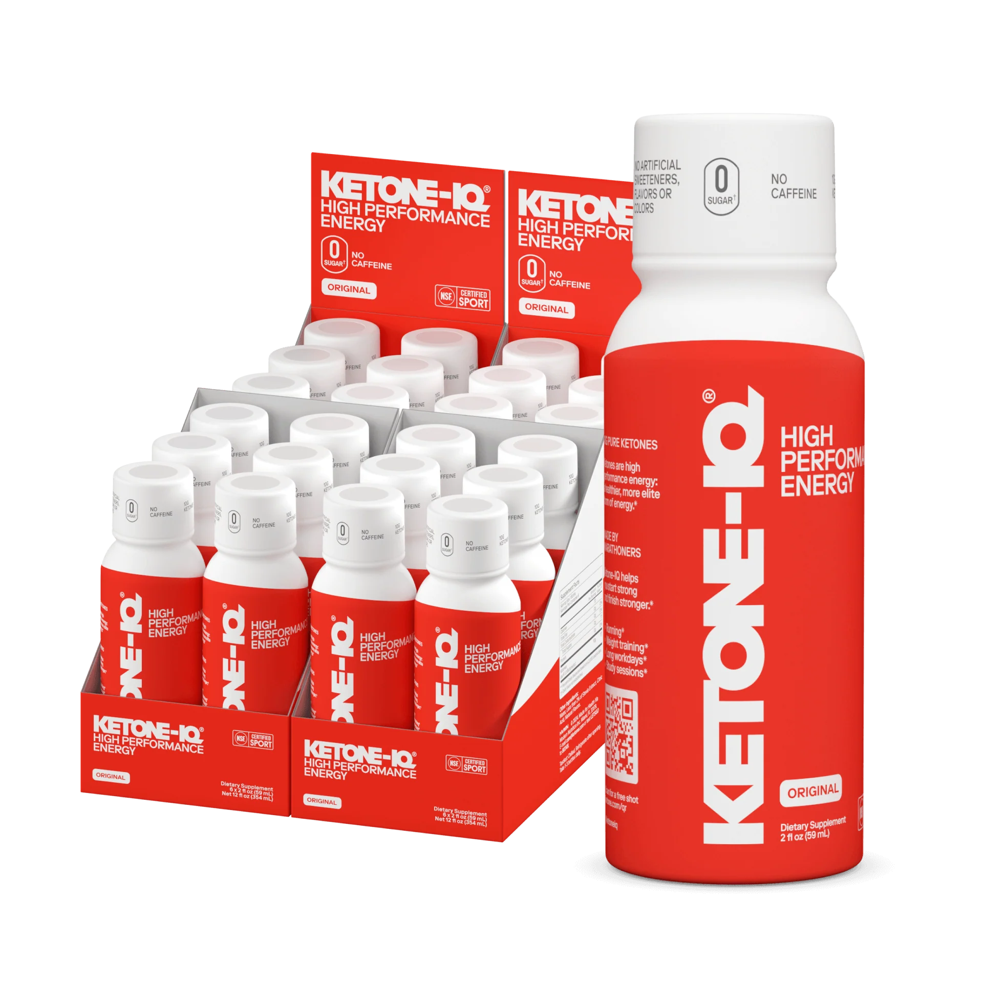 Ketone‑IQ no‑caffeine ketone energy shot at Friendly Cycle