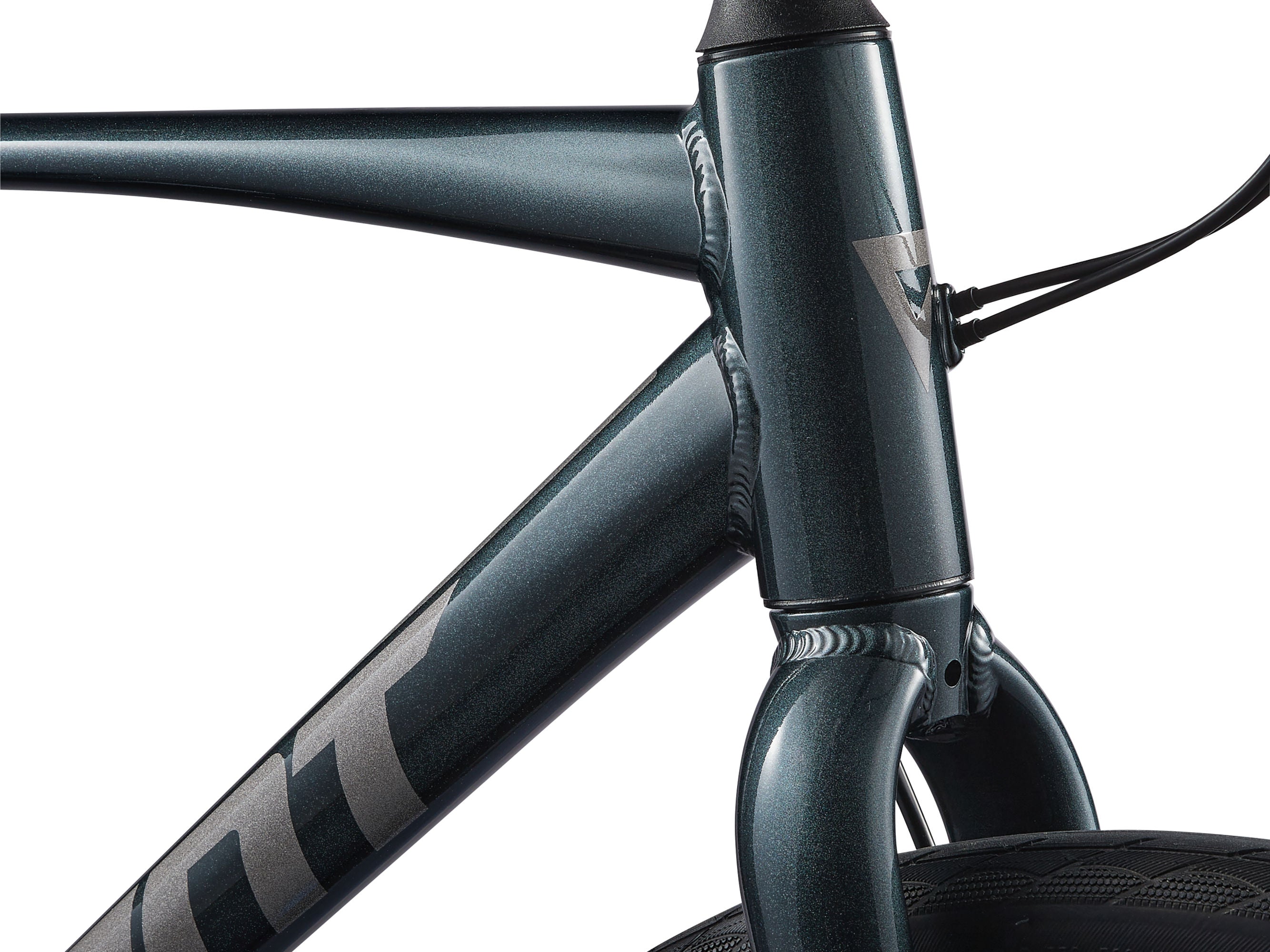 Escape 2 Disc – Asphalt Green Hybrid City Bike – Friendly Cycle