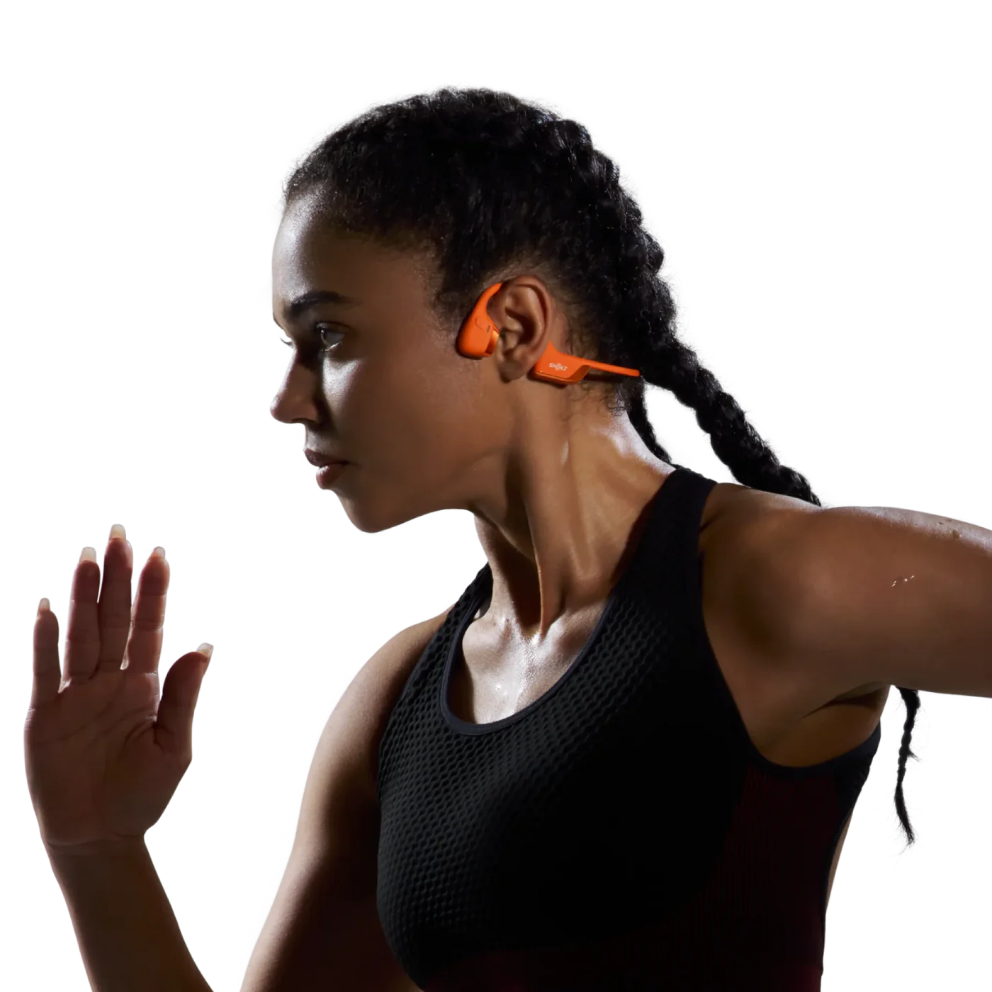 Shokz OpenRun Pro 2 bone conduction headphones at Friendly Cycle near Miami