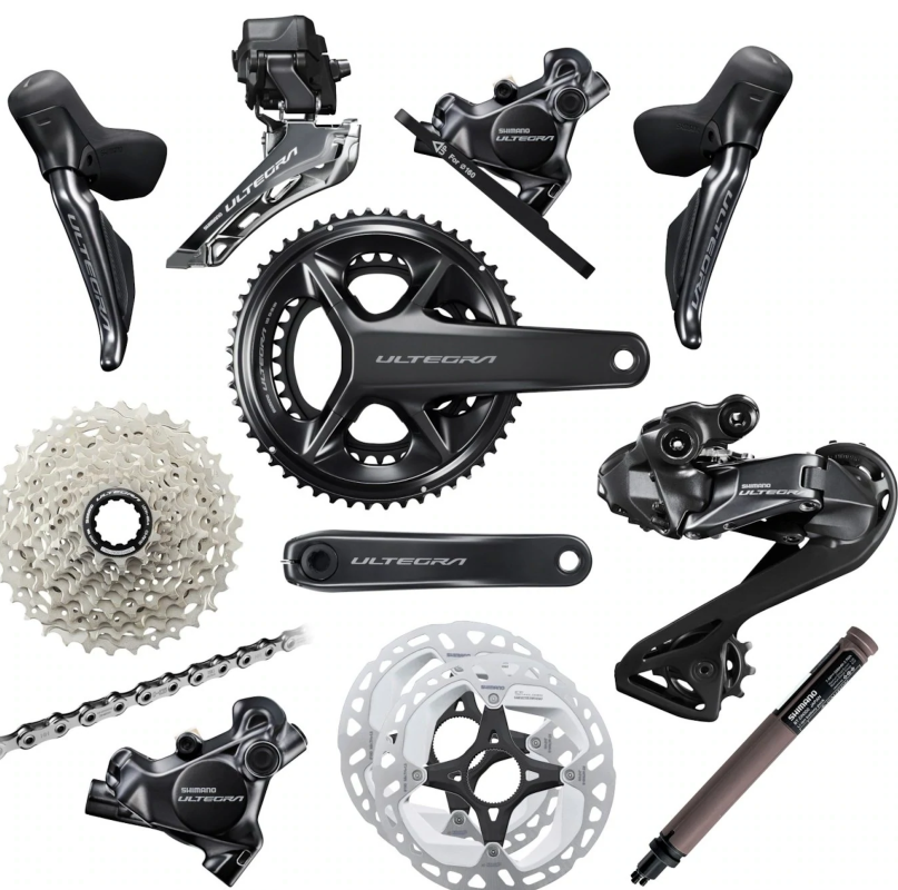 Shimano Ultegra R8170 Di2 12-speed disc groupset with crankset – Friendly Cycle
