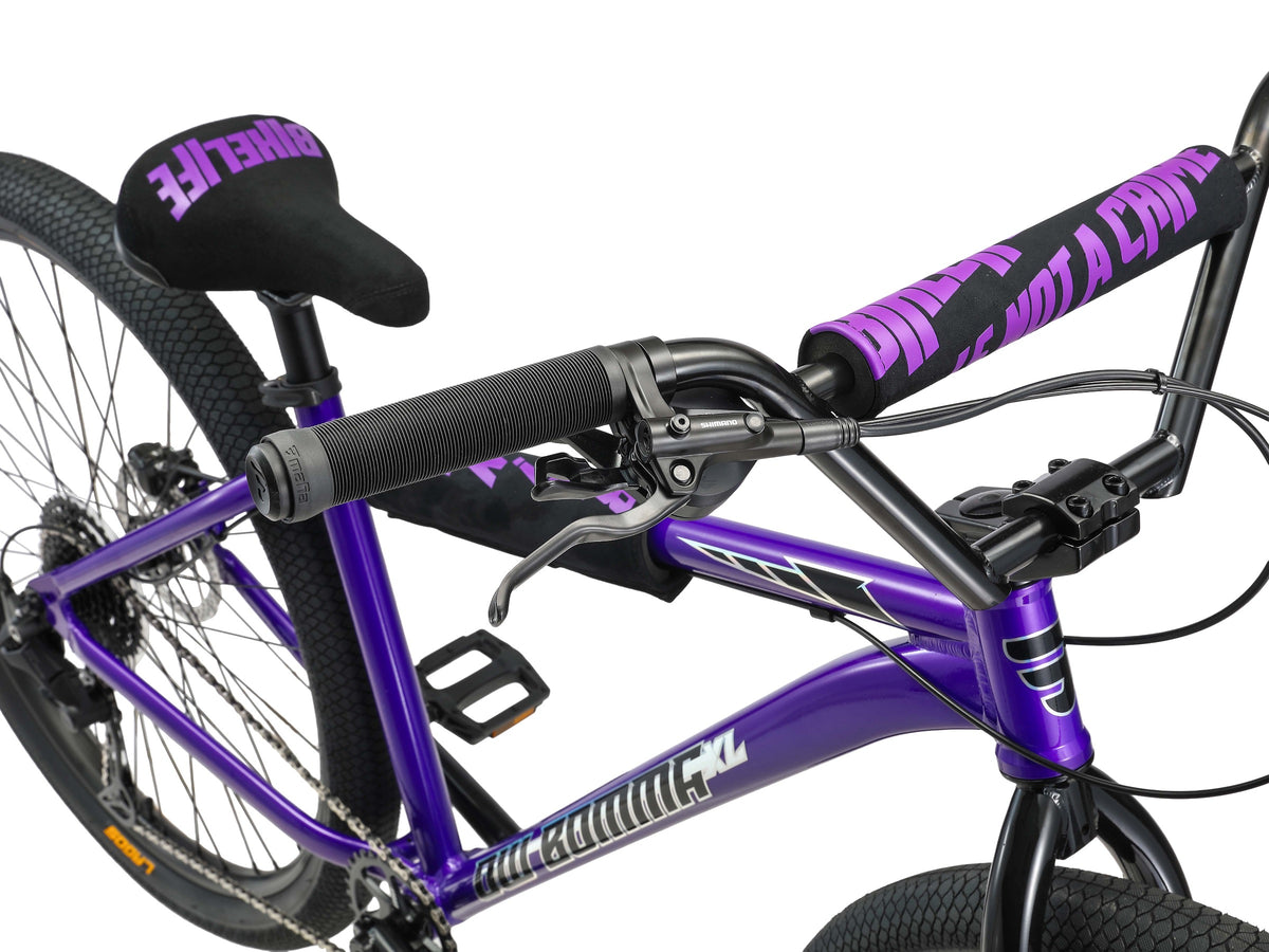 OW 4-piece handlebars and Bomma Flanged fork on Mafia OW Bomma XL