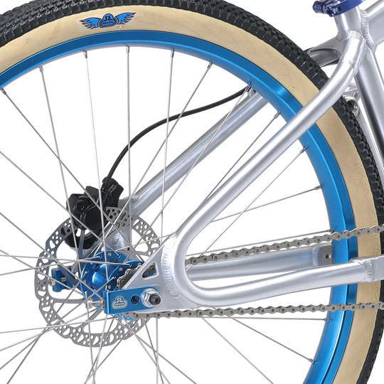 "Explore the robust design of the 'P.K. Ripper' 26 BMX, merging tradition with modern engineering for riders."