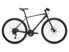 Escape 2 Disc – Asphalt Green Hybrid City Bike – Friendly Cycle