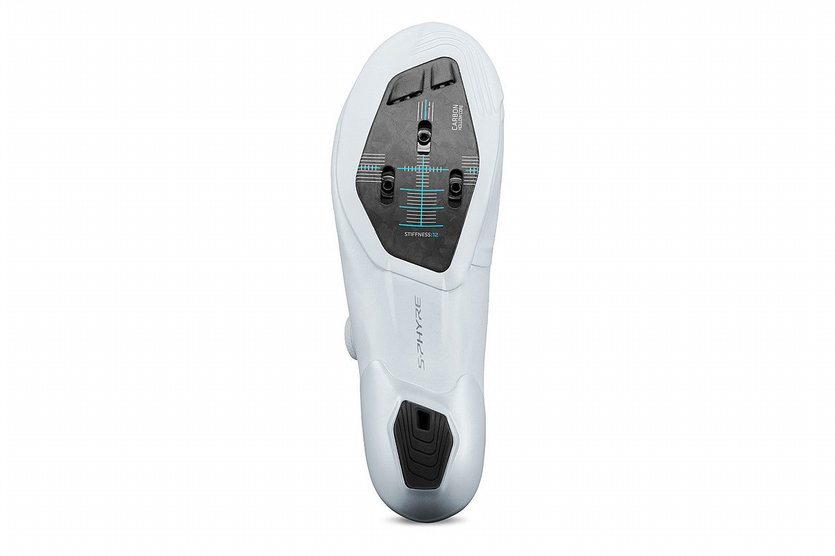 Shimano S-PHYRE SH-RC910 Hollow Core carbon sole with 3-hole cleat mount