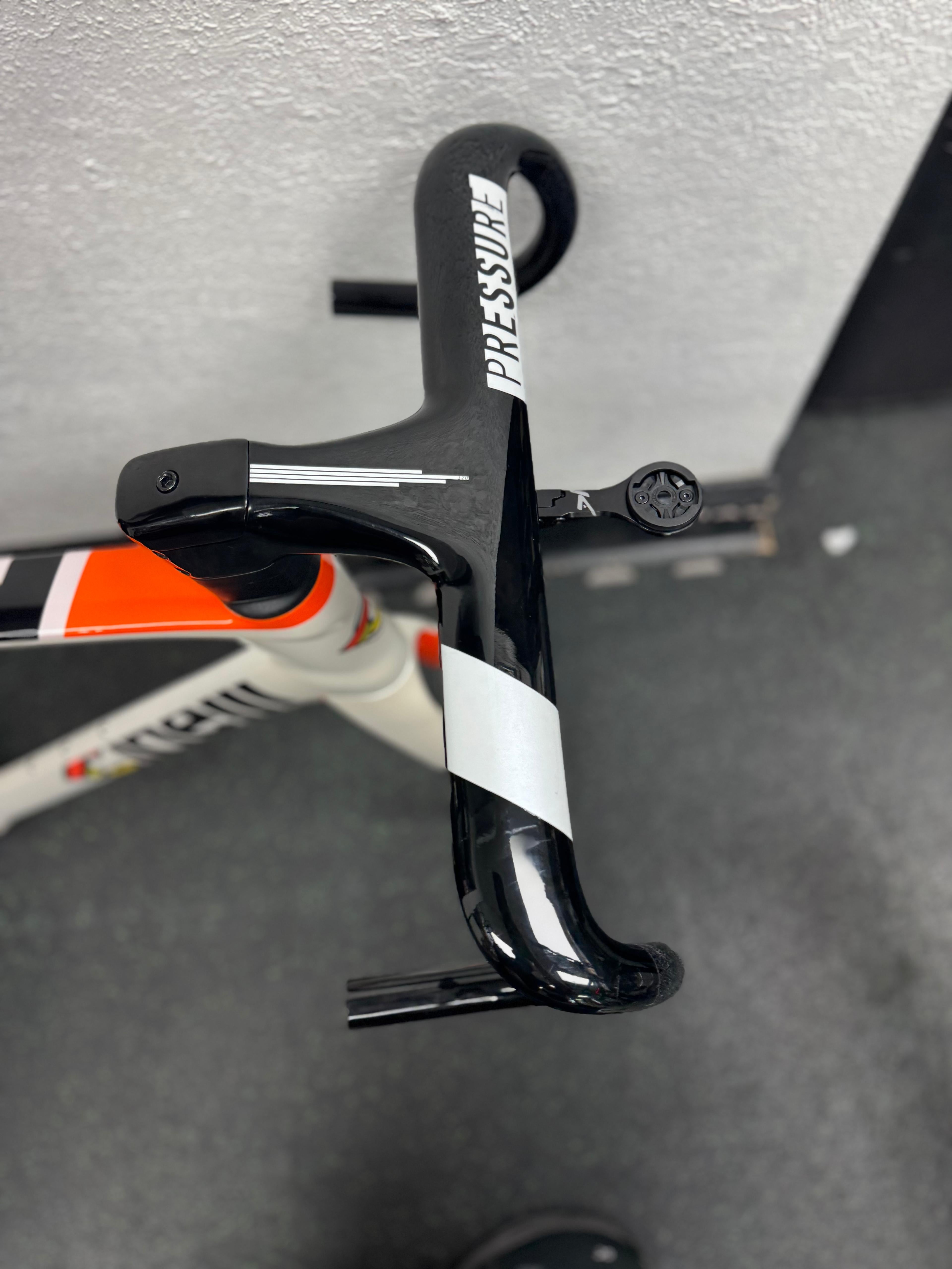 Used Cinelli Pressure Disc Large Frameset with Aero Bar and 110mm Stem