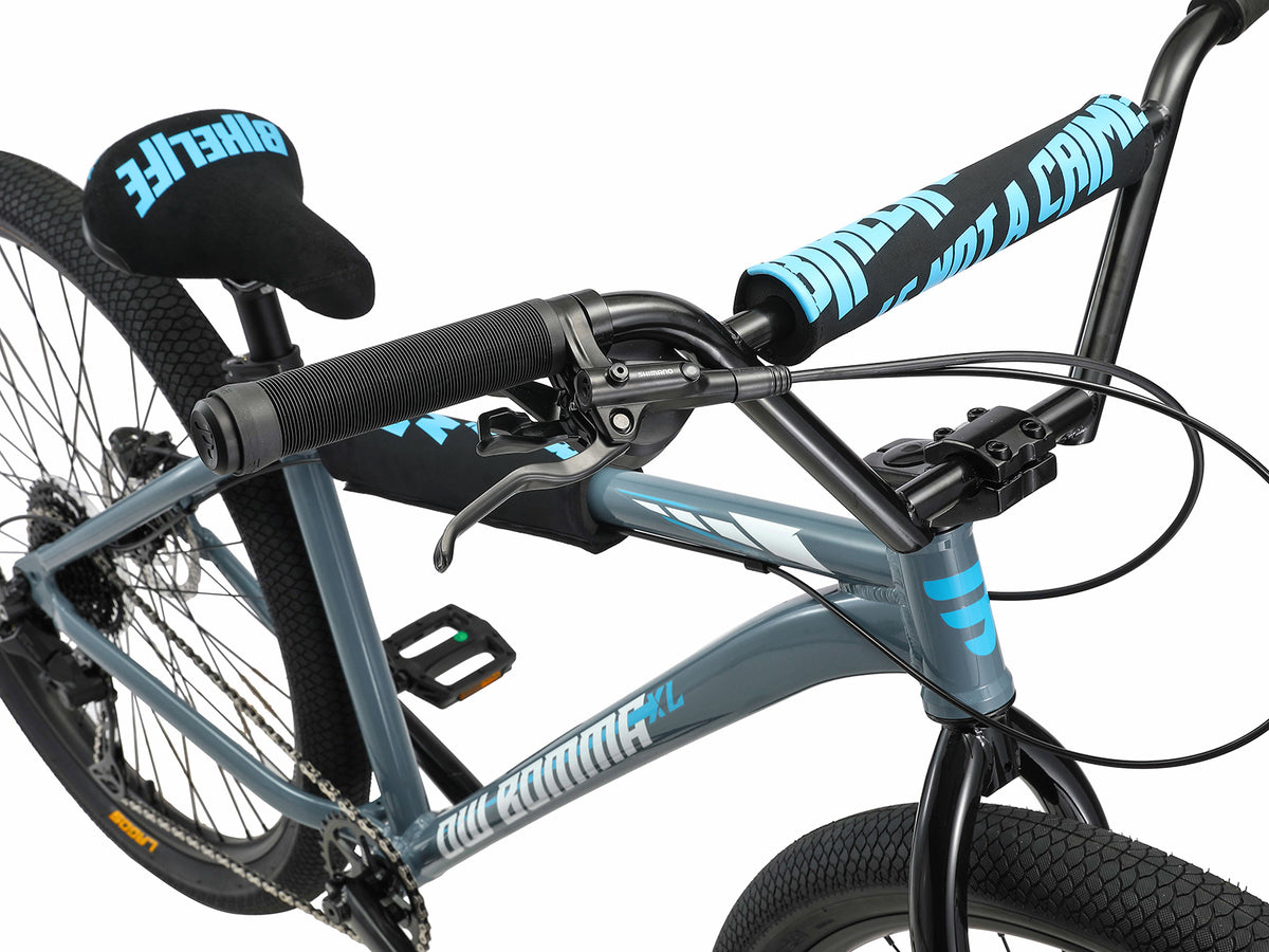 OW 4-piece handlebars and Bomma Flanged fork on Mafia OW Bomma XL
